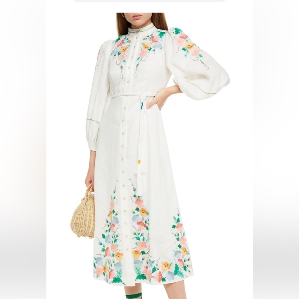ZIMMERMANN
Zimmermann Embroidered Dress